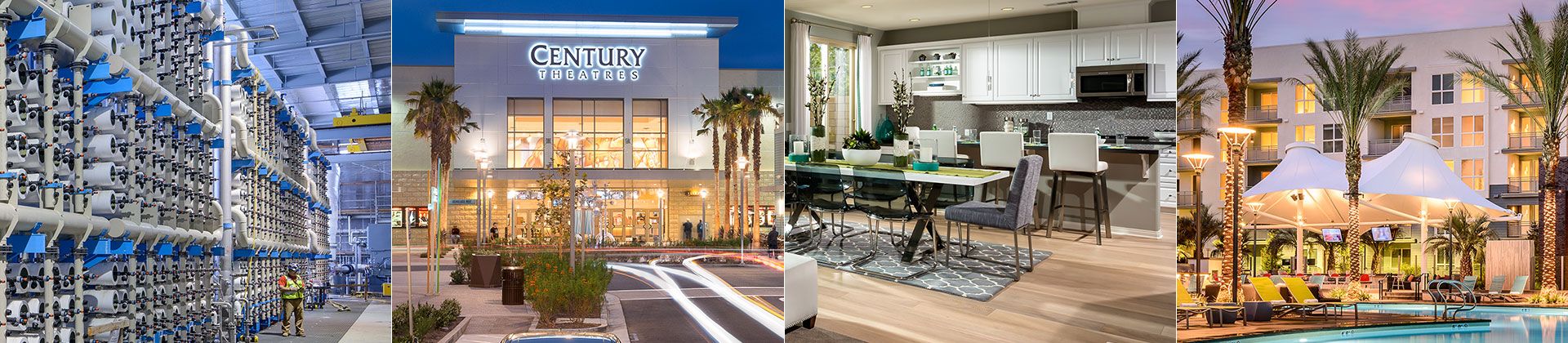 Photos of J.F. Shea Heavy Construction, Shea Properties, Shea Homes, and Shea Apartments